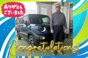 【クルマレビュー・感想・決め手は？】毎日の送迎も安心！視界の良さが決め手のクロスビー！／豊田市 T様